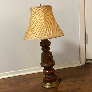 Elegant Tan Table Lamp